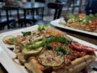 Waffeltraum mit Zaatar und einzigartigen Saucen