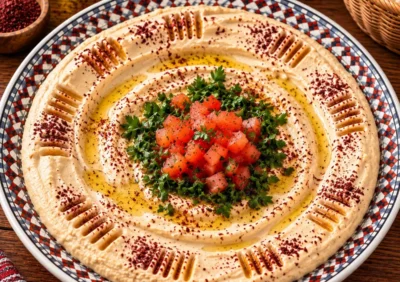 Hummus-Dip von Masoud Catering in Freiburg