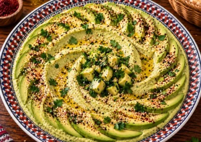 Avocado Hummus-Dip von Masoud Catering in Freiburg
