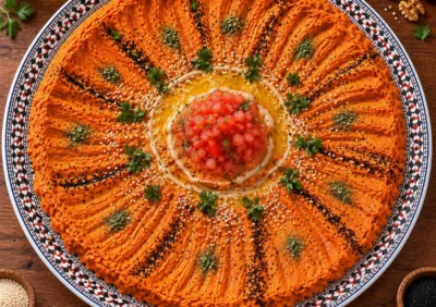 Gerösteter Paprika-Walnuss-Dip von Masoud Catering in Freiburg