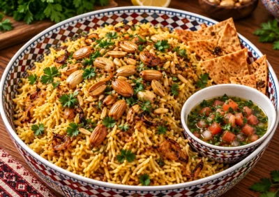 Mandi mit Reis von Masoud Catering in Freiburg