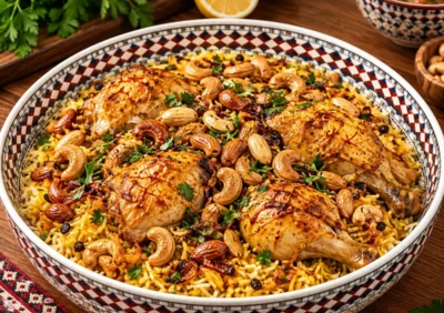 Mandi mit Hähnchen von Masoud Catering in Freiburg