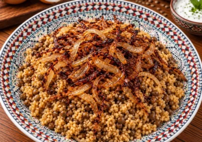 Bulgur mit Linsen von Masoud Catering in Freiburg