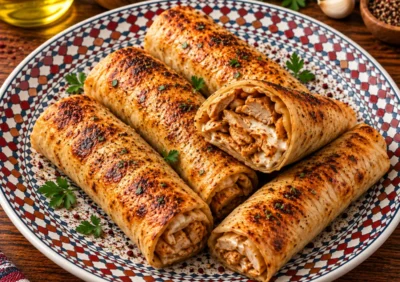 Shawarma-Rolle von Masoud Catering in Freiburg