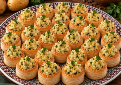 Mini Bouchée Kartoffel-Kräuter von Masoud Catering in Freiburg