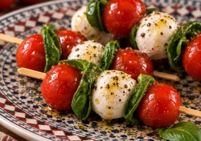 Caprese-Spieße von Masoud Catering in Freiburg
